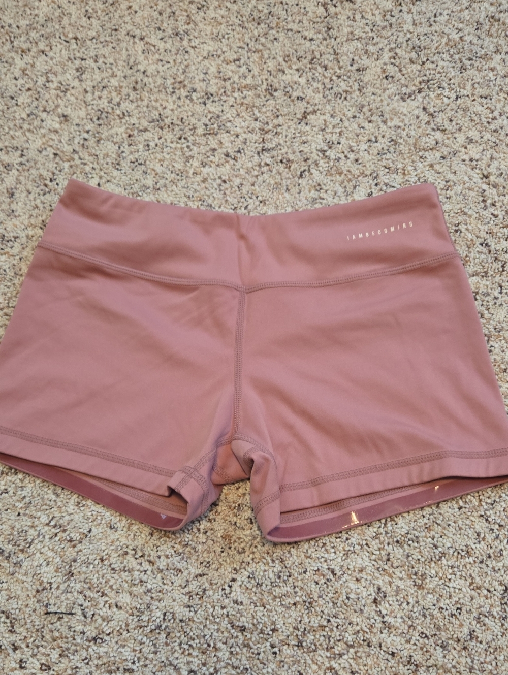 IAB Mfg Women’s Athletic Shorts Rose Pink Size 6 Small 3in.
